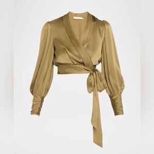 ZIMMERMANN -Wrap Blouse